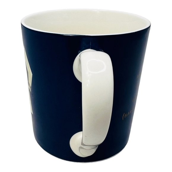 Kate Spade "Things We Love" Classic Blue & White Coffee Mug Collab with Lenox - Picture 7 of 9